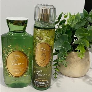 Bath & Body Works Limited Edition Disney Princess “Tiana” New 2-Pc Set